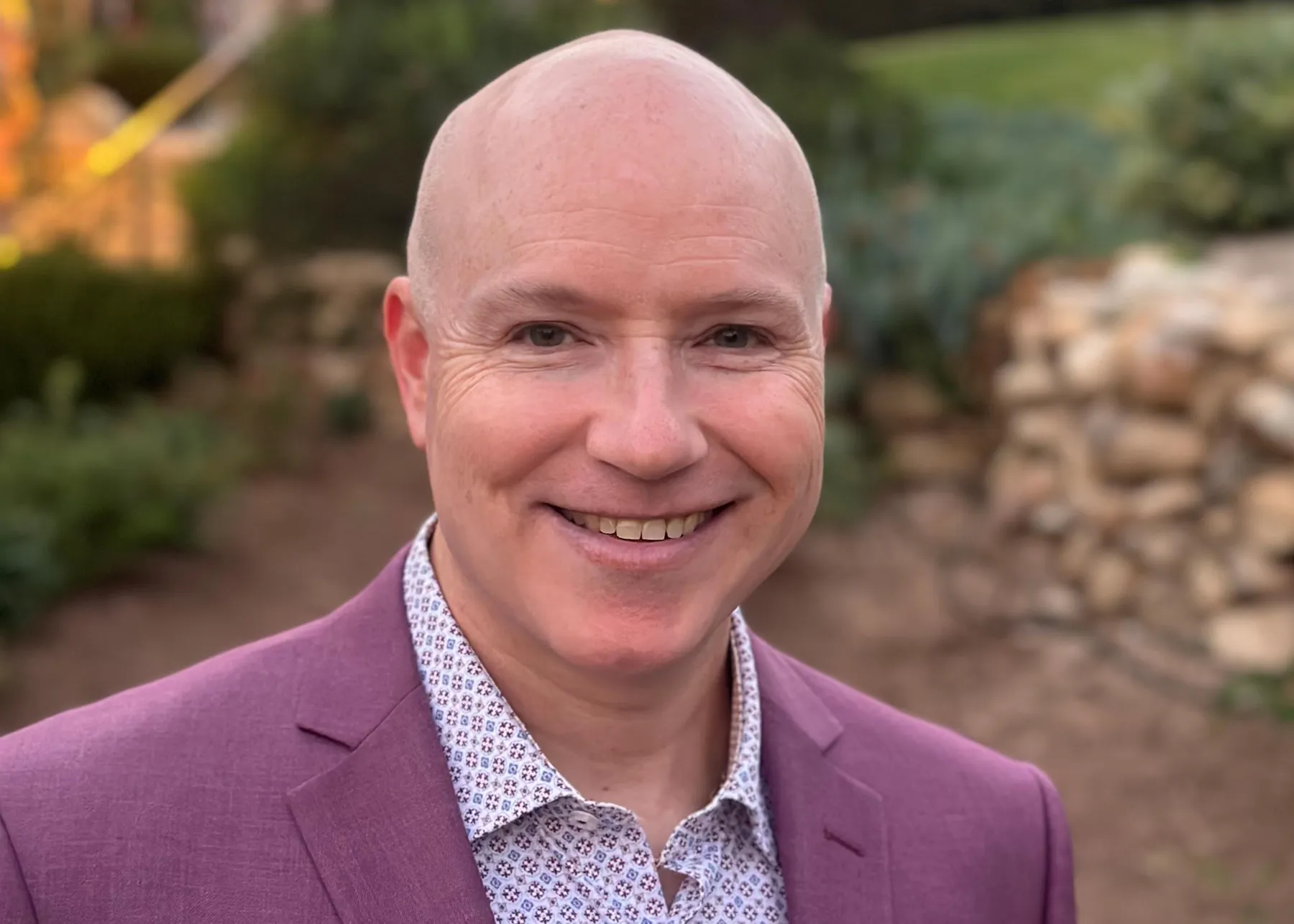 Dr. Mitchell R. Cooper, DDS, outdoors in Scottsdale